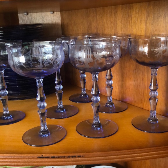 Tiffan Franciscan Depression glass - Picture 3 of 5